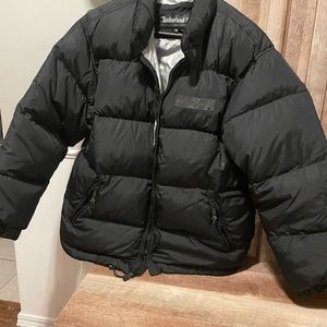 Timberland puffer coat medium black
